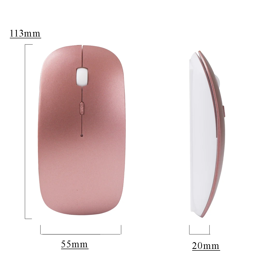 2.4G Wireless Keyboard Mouse Combo Ultra Thin Ergonomics Gaming Keyboard Optical Mouse Suit For Macbook Pro Lenovo Xiaomi Asus