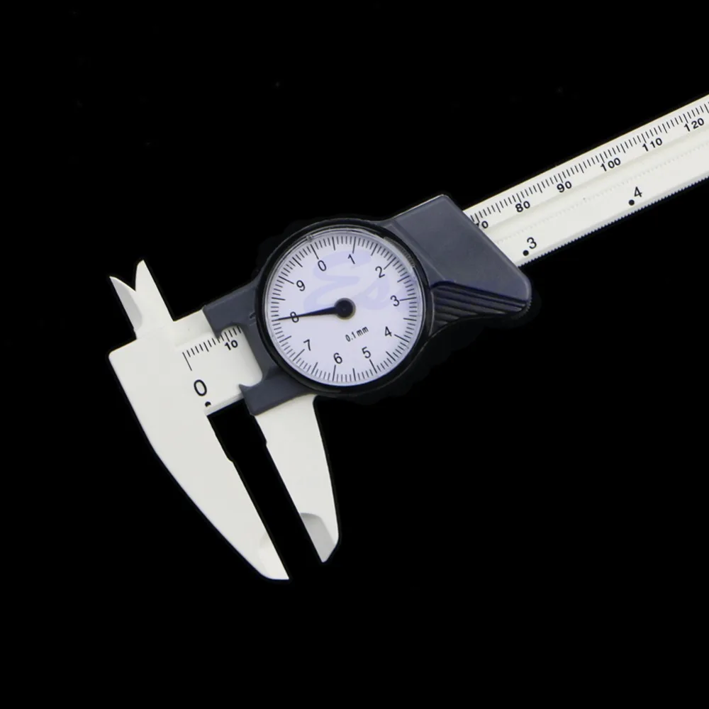 1 шт. 150 мм 6 дюймов Штангенциркули пластиковый Штангенциркули 4Way микрометр 0,1 мм