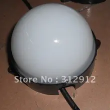 DC24V WS2811 модуль пикселей, с 12 шт. 5050 RGB SMD светодиодный, 100 мм диаметр, 20 штук строку; с молочной крышка