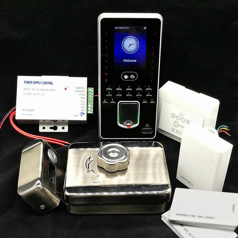 DIY система контроля доступа лица комплект отпечатков пальцев и rfid дверной