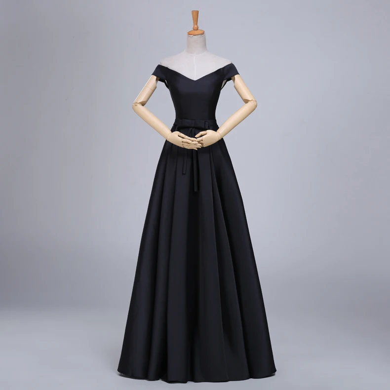 

Elegant Satin A-line Maroon Wine Color Red Prom Dresses Lace Back Plus Size Formal Evening Party Dress 2019 For Teens Graduation
