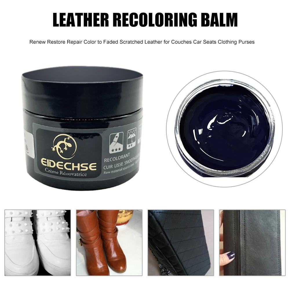 Кожа Re color ing Balm Renew Restore Repair цвет выцветшей поцарапанной кожи для диванов автокресел кошельки для одежды 50 мл