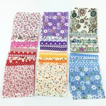 Booksew Tecidos De Лоскутная хлопковая ткань 30 шт./лот 10 см x 10 см цвет случайный Шарм пакеты ткани без повторения дизайн Tissu Шитье