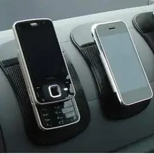 13*7 см Pu Mape Противоскользящий коврик автомобильный коврик с пауком коврик для мобильного телефона черный