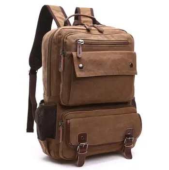 

X-Online 032217 hot sale man canvas travel backpack student school bag