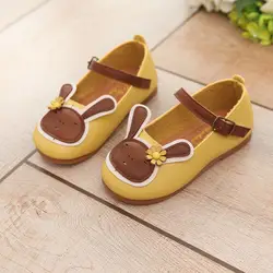 2018 весенние детские Обувь для девочек принцесса Обувь кожаная для девочек детское платье обуви детей Свадебная вечеринка мягкой подошве