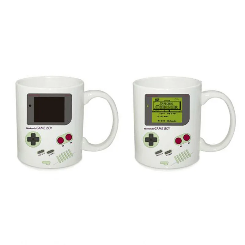 Game Boy Mug Color Change Magic Mug Cup Ceramic Coffee Tea Mug Gamepad