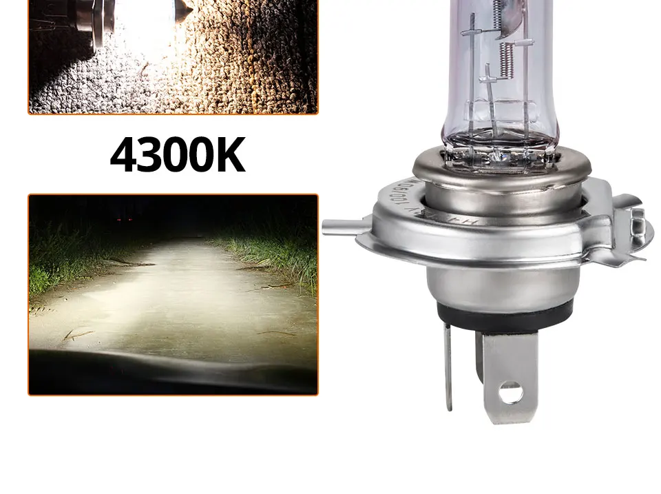  H7 H4 Super Bright Fog Halogen Bulb  (12)