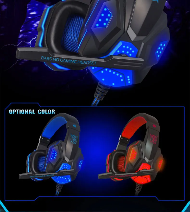 Последние plextone PC780 gaming headset бас наушники с микрофоном для компьютера сабвуфер стерео Универсальный проводные наушники