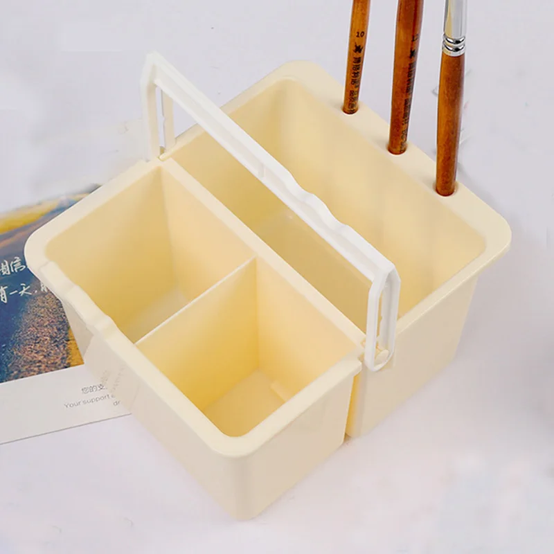 

Removable Pen Wash Bucket DIY Painting By Numbers Tools Picture By Numbers Oil Painting Accessories Pen Holder Container