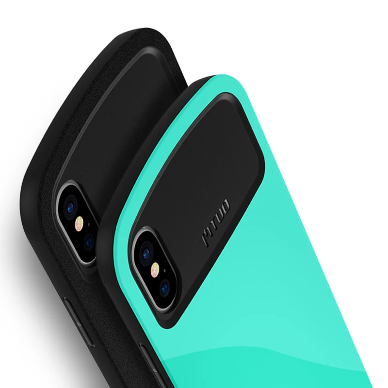 Toraise For iPhone X Case 360 Full Protection Soft Frame+Hard PC Cover Case For iPhone 8 Plus Funda Capa For iPhone 7 Plus Case