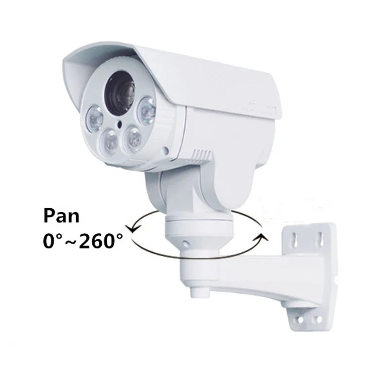 WDR Всепогодная CCTV камера Full HD 1080P 2 мегапиксельная наружная пуля 10X оптический зум