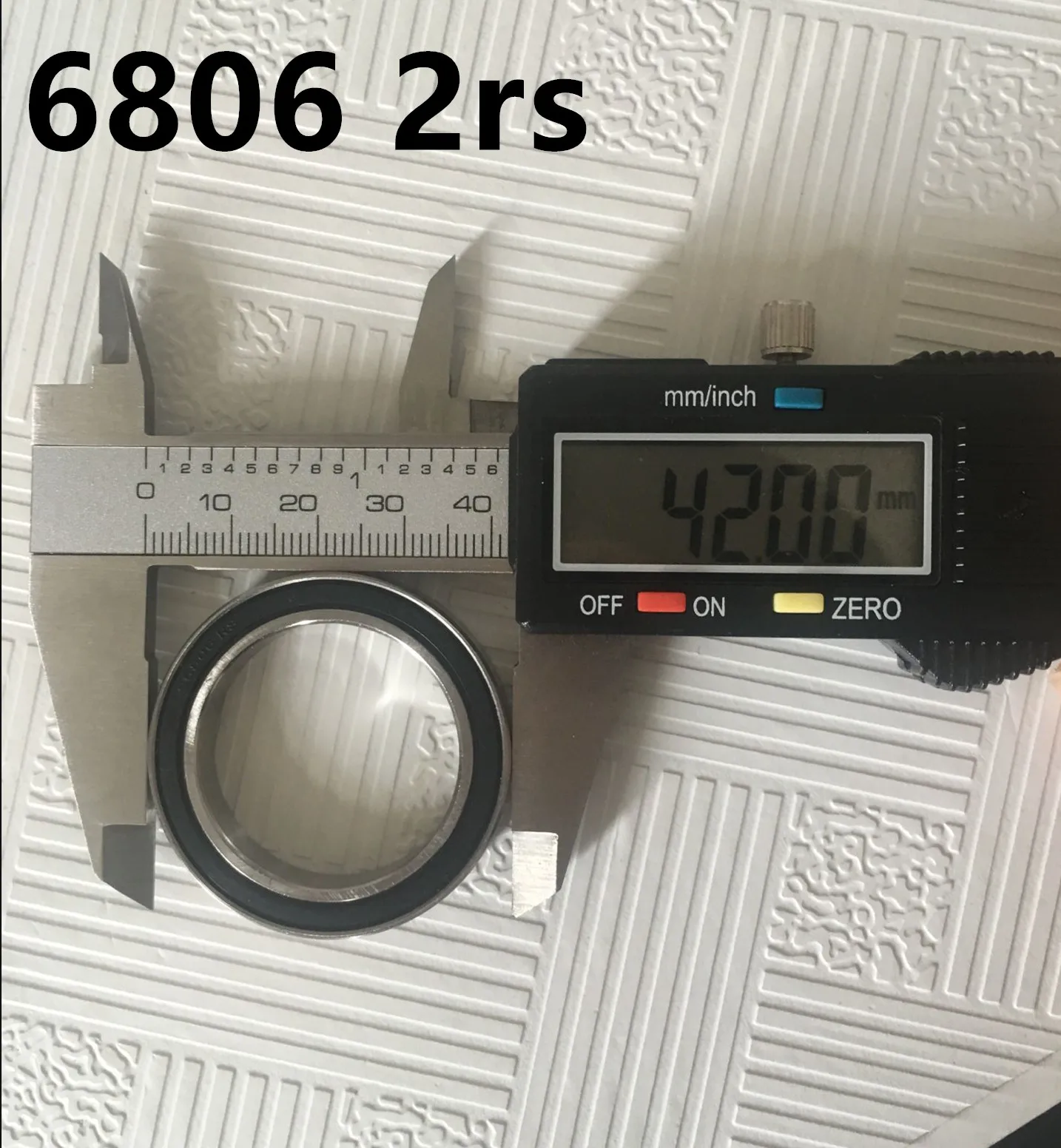 

Free shipping 6806-2RS full SI3N4 P5 ABEC5 ceramic deep groove ball bearing 30x42x7mm 61806-2RS bearing with seal