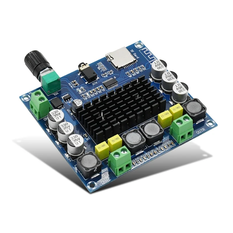 Плата цифрового усилителя мощности TPA3116 50Wx2 100Wx2 Bluetooth 4 1 стереомодуль AMP 2 0