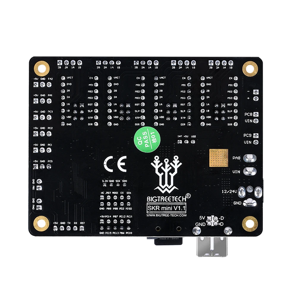 32 битная плата управления BIGTREETECH SKR mini V1.1 ARM CPU битные детали для 3D принтера TMC2130 SPI