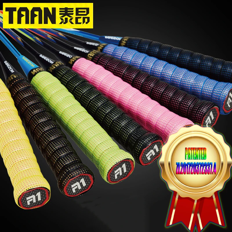 

10packs/lot Brand TAAN TW-090 Tacky feel overgrip/grip Badminton racket/Badminton Racquet/tennis racket