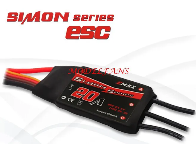 

Emax Simon Series 20A ESC Electronic Speed Controller for Quadcopter Multicopter