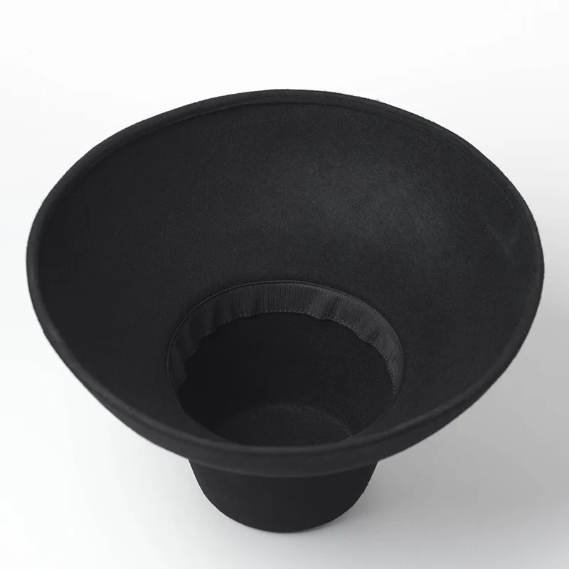 01809-haihong8132% шерсть модная зимняя шляпа Fedora для мужчин и женщин