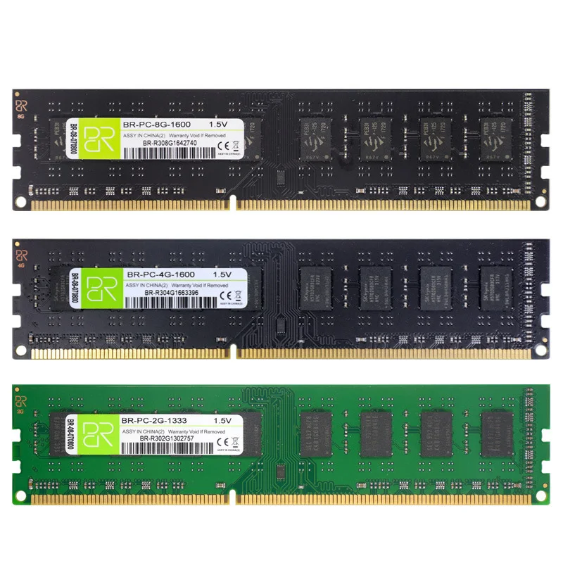 

ALL NEW RAMS Memory DDR3 2GB/4GB/8GB RAM Memoria 1333MHz /1600Mhz 240pin 1.5V 64bit For Desktop