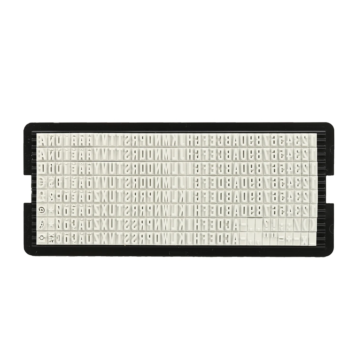 Kopen Plastic Digitale Brief Stempel Kits DIY Zelfinktende Lettertype Combinatie Stempelen Custom Stempel Gereedschap Supply 3mm 4mm letters Plaat