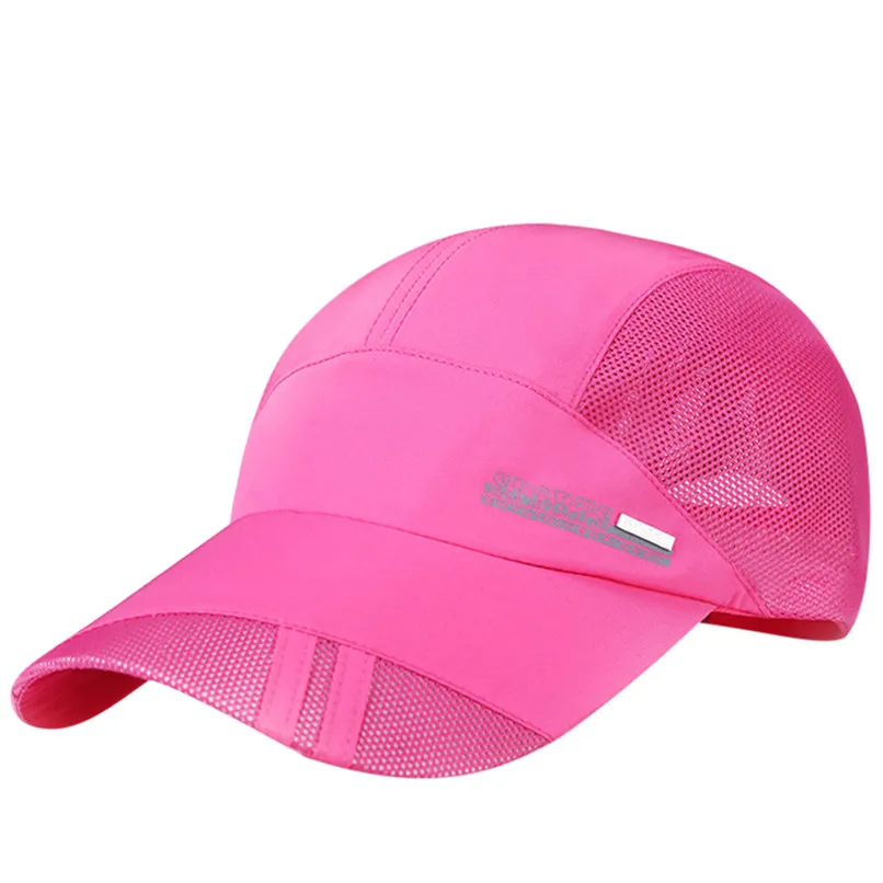 Outdoor Sport Hat Running Baseball Mesh Golf Hat Men Quick-drying Summer Visor Cap Sun protection sunscreen net cap #2N26 (12)