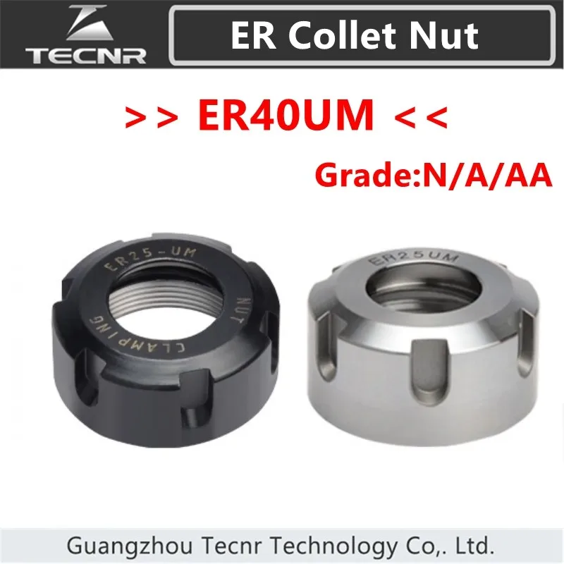 

High Precision ER40UM ER40 spring collet nut for CNC router