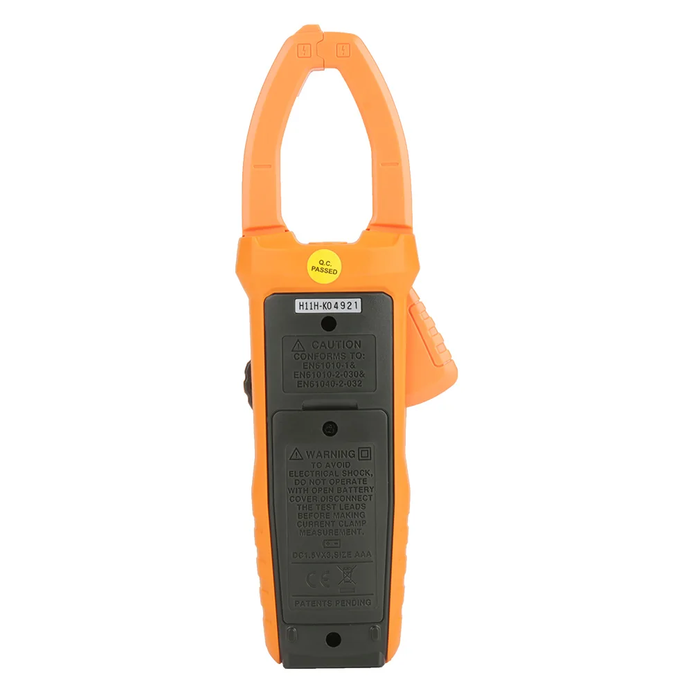 PEAKMETER PM2128 Ручной цифровой AC/DC измеритель напряжения тока Измеритель сопротивления Емкость Инструмент Бесконтактный зажим