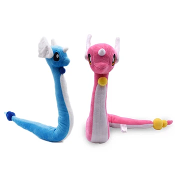 

2 Styles Anime Cartoon Doll Dragonair Peluche Plush Soft Animal Dolls Retai Hot Toys Great Christmas Gift For Children