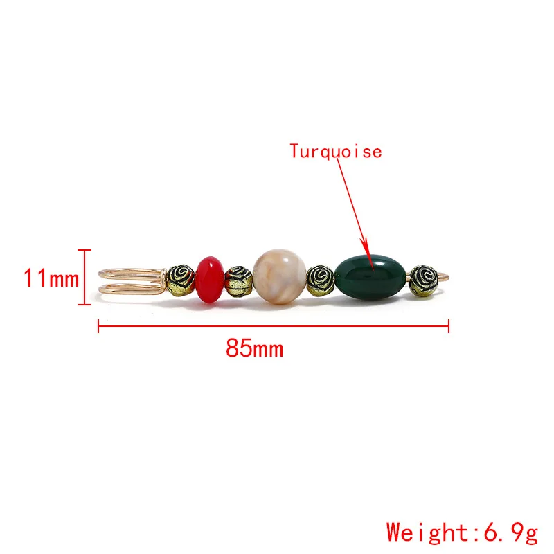Practical All-match Retro Pin Brooch Beaded Sweater Coat Gold Color Pin For Women Lady Classical Fashion Sweater Decoration Pins