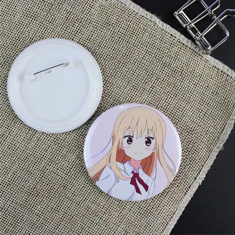 2019 мультфильм Himouto мультипликационный персонаж дома Умару брошь японская сестра