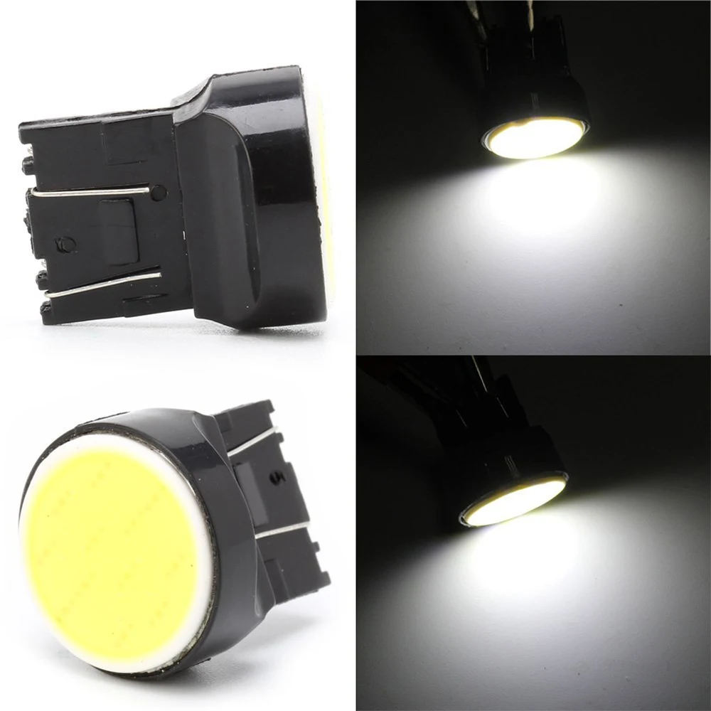 4 шт./упак. T20 7443 7440 COB 12SMD Автомобильный светодиодный светильник лампа для