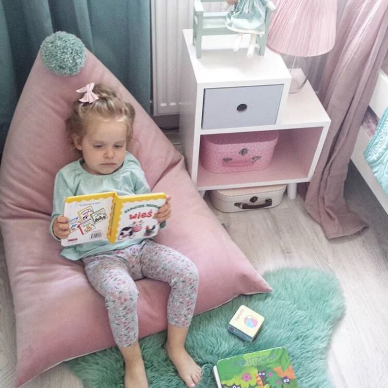 Мягкий детский диван детская мебель Кресло-мешок Chambre Enfant Muebles Bebe армут Koltuk Kindersofa сиденья, стульчики для детей украшение в детскую комнату