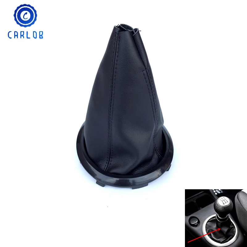 CARLOB Car Styling Manual Gear Shift Knob For Suzuki Swift MK2 2005 2006 2007 2008 2009 2010 Lever Gaiter Boot Collar Cover Case |
