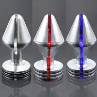 Luxury Metal Anal Plug Anus G Spot Stimulator Dilatador Butt Plug Sex Toys for Adults Electro Shock Accessories Buttplug