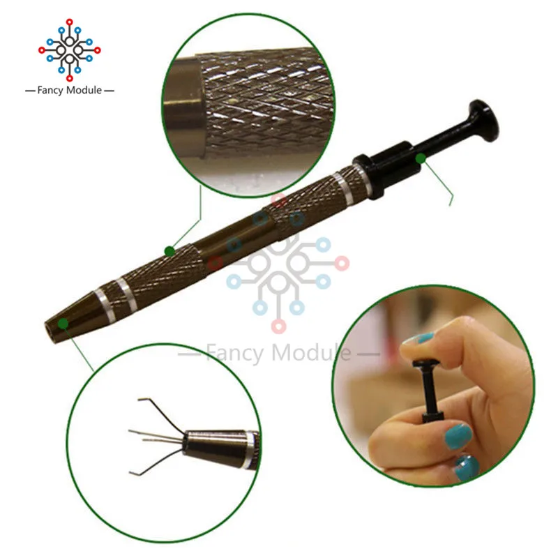 

Electrician Hand Tools Set Parts Gripper Pick Up Tools Four Claw Hold Tightly For Catcher IC Chip Component Metal Grabber