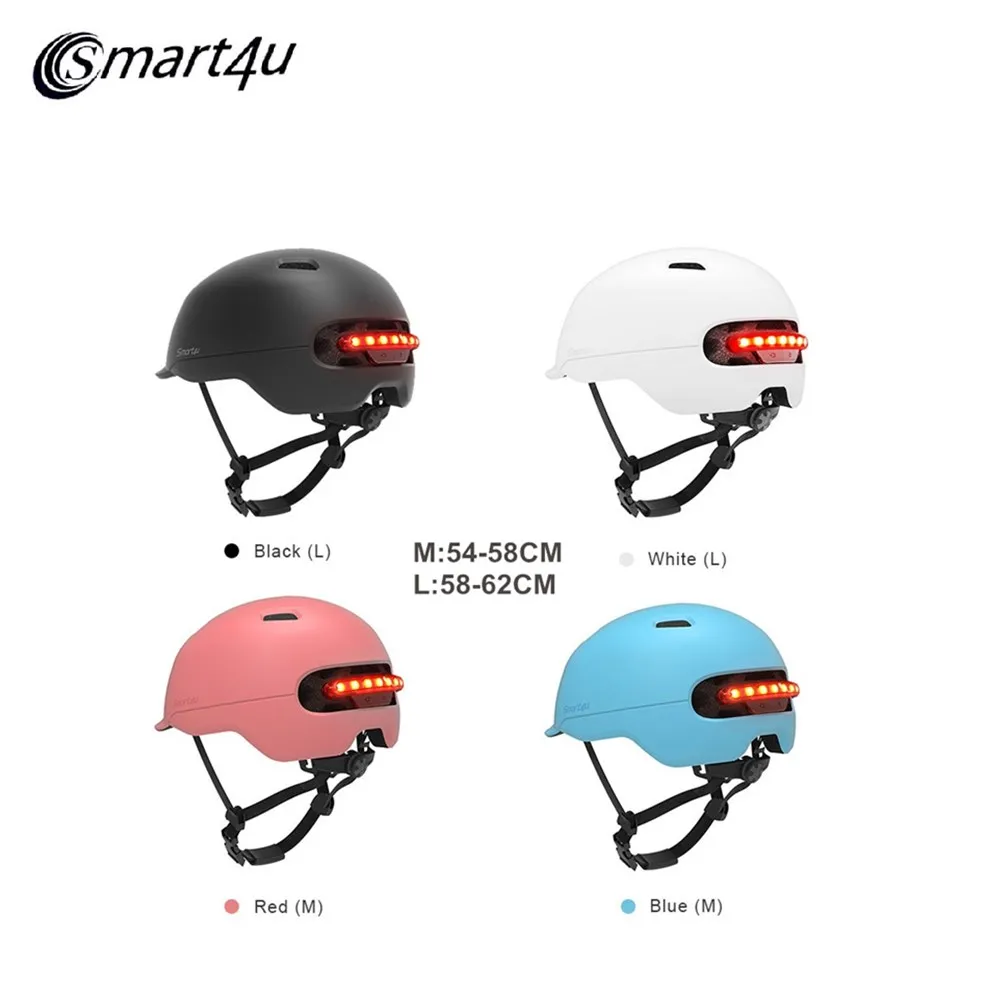 

Xiaomi Smart4u SH50 Motorcycle Helmet Waterproof Smart Flash Bike Helmet Backlight Mountain Cycling Bicycle Helmet For Men Women