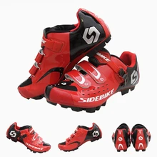 Велоспорт обувь Для мужчин профессиональный горный велосипед самоблокирующимся уличная спортивная обувь нескользящей носить дышащий MTB обувь для верховой езды