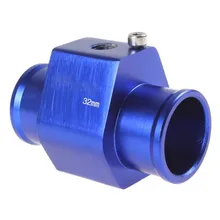 Абсолютно 1/" NPT резьбовой датчик температуры воды Датчик адаптер 40 мм алюминий с зажимами