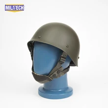 Militech Оливер Драб OD зеленый Французский F1 модель 1978 версия стальной десантник высокое качество Repro коллекция шлем