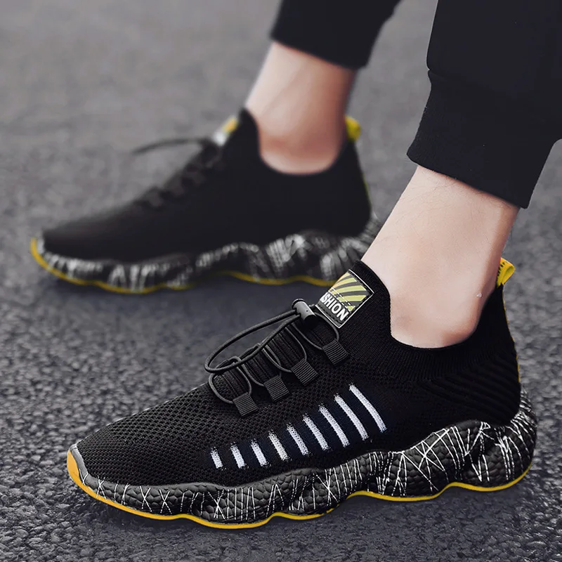 Coconut Shoe 2019 Ventilation Sneakers Set Foot Flying Socks All-match Mens Shoes Casual Leisure Time Run Shoe Scarpe Sneaker
