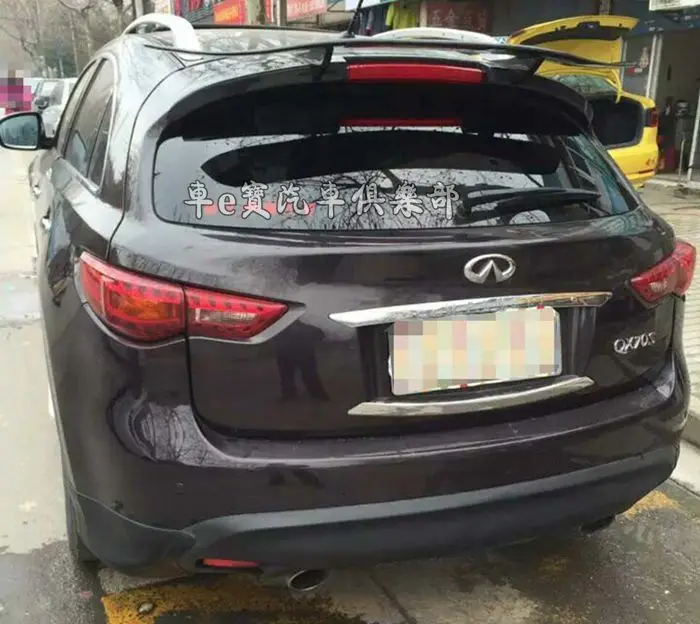 

Fit for Infiniti QX70 S51 12-14 FX35FX37 modified carbon fiber rear wing with rear spoiler wing