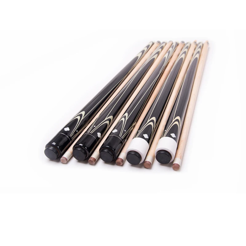 2017 Maple Carom Cue sticks in 12.75mm tips with Wood joint/Uni Loc