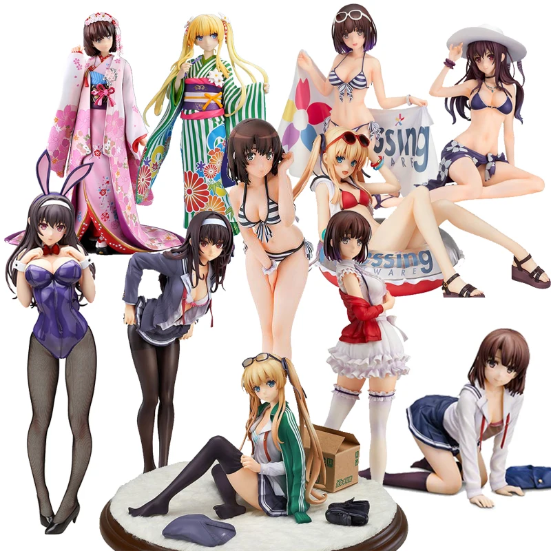 Фигурки героев Saenai Heroine no Sodatekata Kasumigaoka Utaha/Katou Megumi коллекционные игрушки