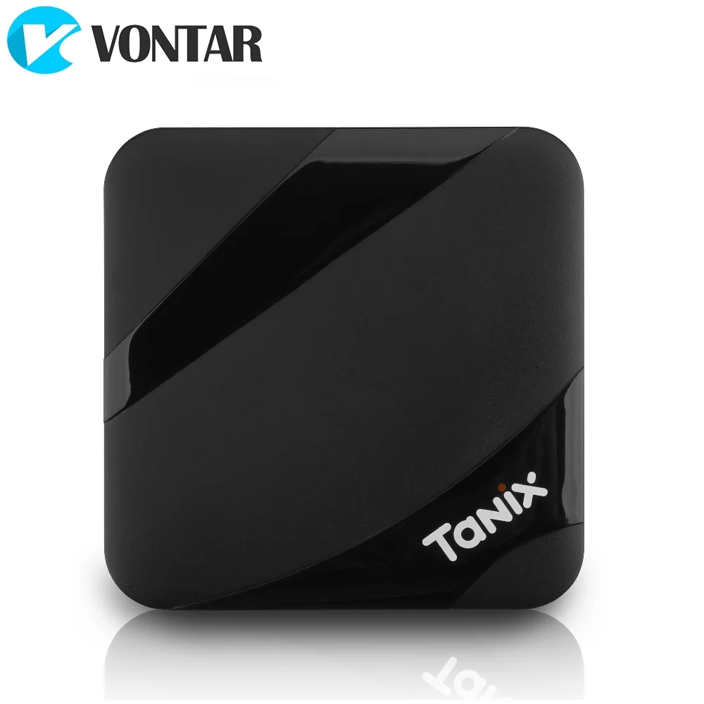 ТВ-приставка VONTAR Tanix TX3 MAX Android 9 0 2 + 16 ГБ BT4.1 Amlogic S905W 4 ядра H.265 4K ГГц Wi-Fi | Электроника