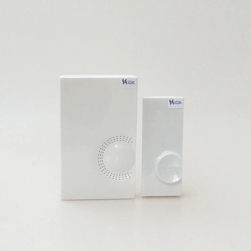 

Wireless Doorbell Plug-in Receiver with 48 Chimes 4-Level Adjustable Volume, Battery-operated Transmitter(plug-in for Receiver)