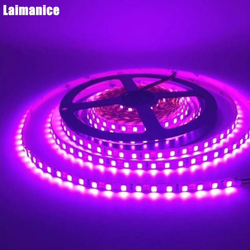 Romantic Pink LED Strip DC12V 5M 60LED/M 3528 2835 SMD 300LEDs Flexible