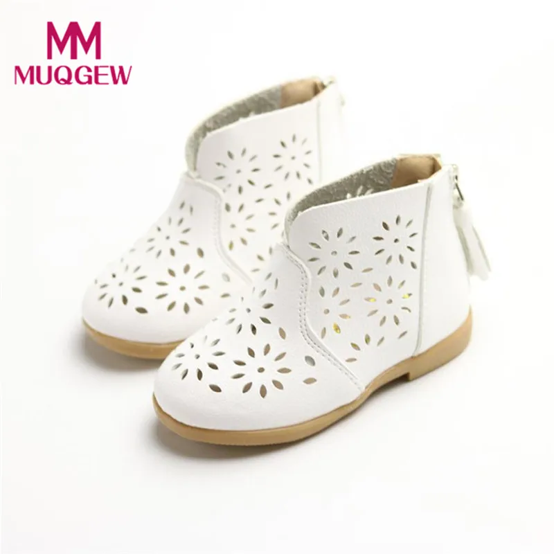 

MUQGEW girls summer shoes kids sandals for girls baby shoes girls white Princess party Shoes schoenen kids met hakjes #7-8