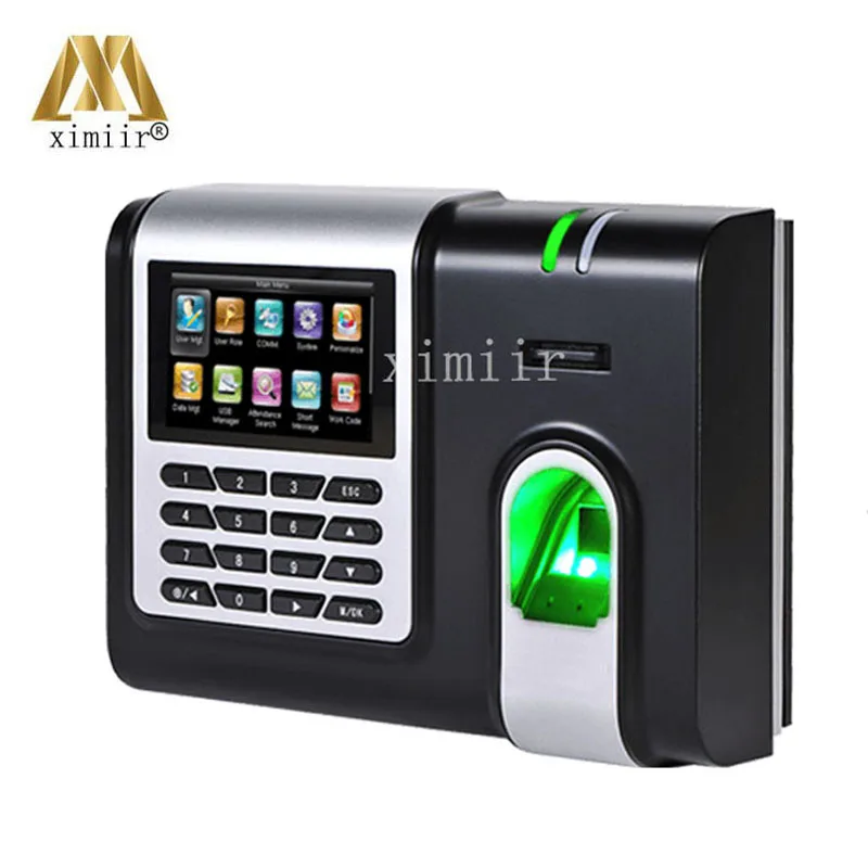 

Biometric X628-C fingerprint +TCP/IP time attendence ZK high-performance fingerprint time recording time clock