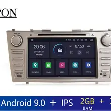 STAPON 2din Android 9,0 четырехъядерный процессор для Toyota Camry 2007-2011 2 Гб ram автомобильный DVD 7 дюймов gps радио с wifi данные беспроводного обмена FM AM DAB
