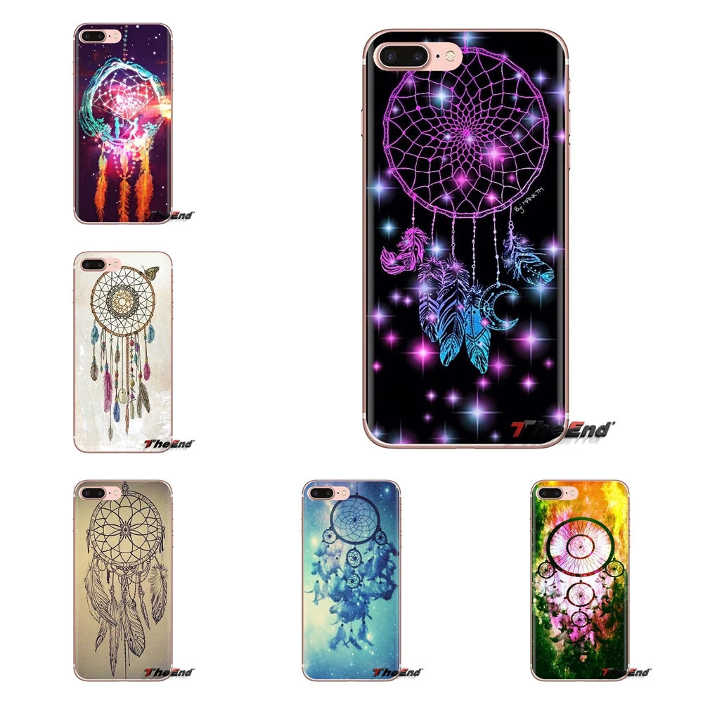 For Xiaomi Mi4 Mi5 Mi5S Mi6 Mi A1 A2 5X 6X 8 9 Lite SE Pro Max Mix 2 3 2S Dream Catcher Good Luck Feather Silicone Shell Case |